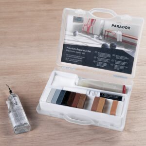 Opravná sada Parador Premium 1744863 s voskom, tavnou pištoľou a škrabkou