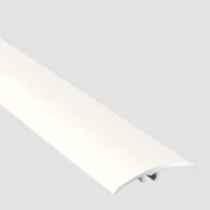 Profil AL prechodový 37 mm, fólia D201, 1,86 m, samolepiaco-narážací oblý, 3v1 Egger