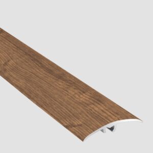 Profil AL prechodový 37 mm, fólia D668, 1,86 m, samolepiaco-narážací oblý, 3v1 Egger