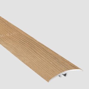 Profil AL prechodový 37 mm, fólia D672, 1,86 m, samolepiaco-narážací oblý, 3v1 Egger