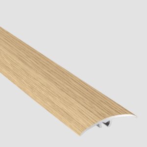 Profil AL prechodový 37 mm, fólia D701, 1,86 m, samolepiaco-narážací oblý, 3v1 Egger