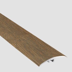 Profil AL prechodový 37 mm, fólia D743, 1,86 m, samolepiaco-narážací oblý, 3v1 Egger