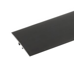 Profil AL prechodový plochý 35 mm, fólia Čierna C35, 0,93 m, samolepiaco-narážací, LWP355w1 Cezar