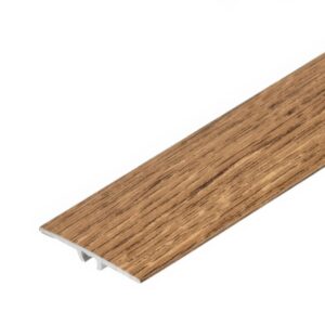 Profil AL prechodový plochý 35 mm, fólia Dub pálený 17, 0,93 m, samolepiaco-narážací, LWP355w1 Cezar
