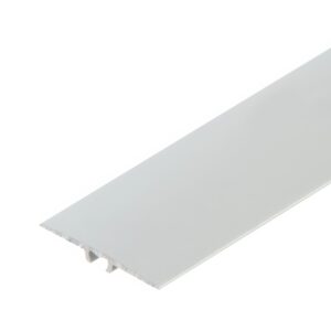 Profil AL prechodový plochý 35 mm, fólia Striebro C0, 0,93 m, samolepiaco-narážací, LWP355w1 Cezar