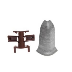 Prvky Cezar PREMIUM Classic Dub Sivý Svetlý M078 - Roh vonkajší+KRAB