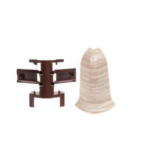 Prvky Cezar PREMIUM Classic Dub Sude M207 - Roh vonkajší+KRAB