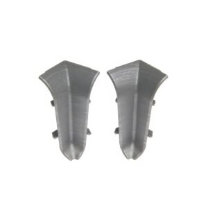 Prvky Cezar PREMIUM Classic Striebro (brúsený hliník) M201 - Roh vnútorný