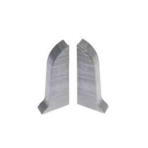 Prvky Cezar PREMIUM Classic Striebro (brúsený hliník) M201 - Ukončenie ľavé+pravé