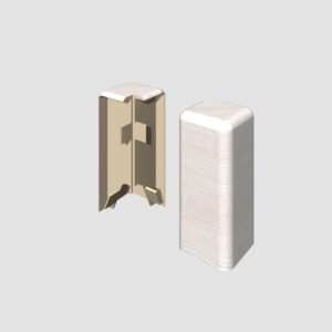 Prvky Egger 58 "cubical" Dub biely - Roh vonkajší 1839567 (2 ks/bal)