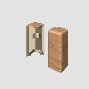 Prvky Egger 58 "cubical" Dub medový - Roh vonkajší 1839947 (2 ks/bal)