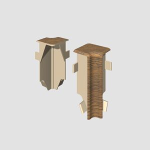 Prvky Egger 58 "cubical" Dub mokka - Roh vnútorný 1839934 (2 ks/bal)