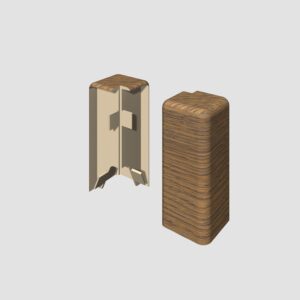 Prvky Egger 58 "cubical" Dub mokka - Roh vonkajší 1839935 (2 ks/bal)