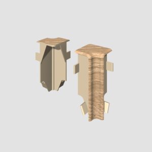 Prvky Egger 58 "cubical" Dub sivo-hnedý - Roh vnútorný 1839854 (2 ks/bal)