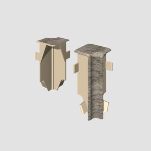 Prvky Egger 58 "cubical" Dub sivý - Roh vnútorný 1839910 (2 ks/bal)