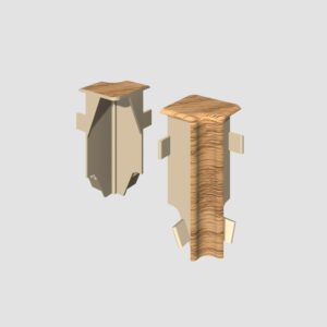 Prvky Egger 58 "cubical" Dub toffee - Roh vnútorný 1839850 (2 ks/bal)