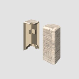 Prvky Egger 58 "cubical" Jaseň sivý - Roh vonkajší 1839899 (2 ks/bal)