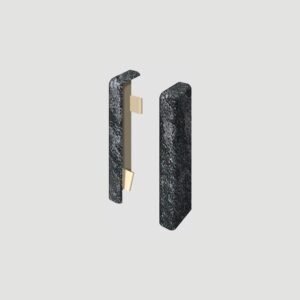 Prvky Egger 58 "cubical" Kameň čierny - Ukončenie ľavé+pravé 1839880 (1+1 ks/bal)