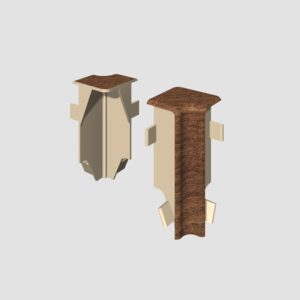 Prvky Egger 58 "cubical" Orech hnedý - Roh vnútorný 1839894 (2 ks/bal)