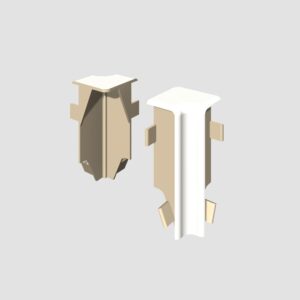 Prvky Egger 58 "cubical" Universal biele - Roh vnútorný 1839874 (2 ks/bal)