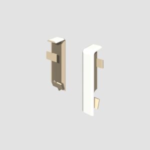 Prvky Egger 58 "cubical" Universal biele - Spojka 1839873 (2 ks/bal)