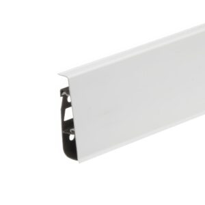 Lišta soklová PVC Cezar Hi Line PRESTIGE 75 Biela Matná (RAL 9003) 75x22x2500 mm