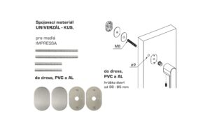 MPK - IMPRESSA Spojovací materiál UNIVERZÁL pre MADLO ks