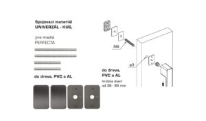 MPK - PERFECTA Spojovací materiál UNIVERZÁL pre MADLO ks