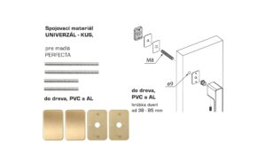 MPK - PERFECTA Spojovací materiál UNIVERZÁL pre MADLO ks